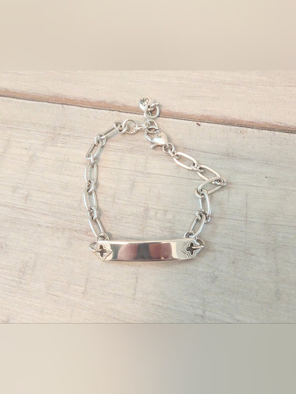 Brighton Toledo Collective ID Silver Bracelet